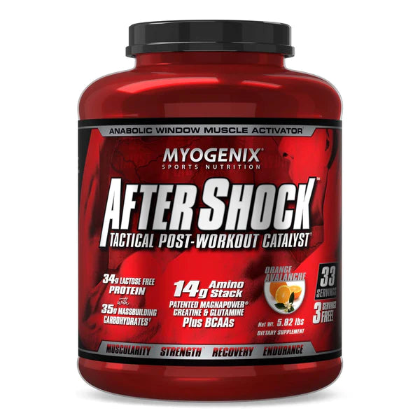 Myogenics Aftershock Orange Avalanche